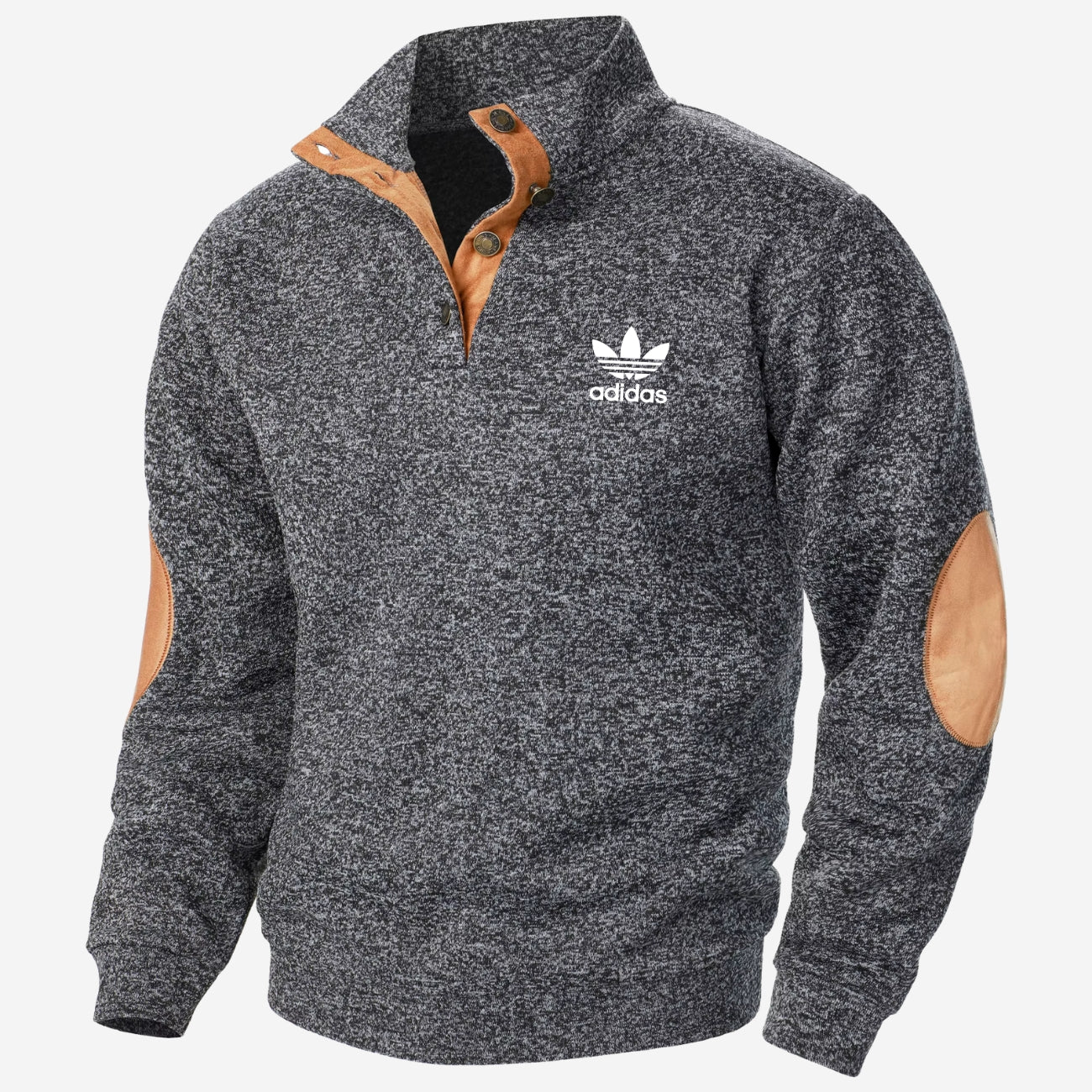Sweat-shirt à demi-boutons - SOLDES