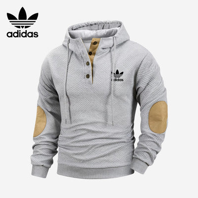 Sweat à capuche à boutons || SOLDES