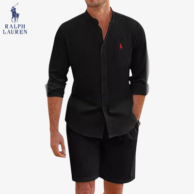 Ensemble Élégant Chemise & Short - DÉSTOCKAGE