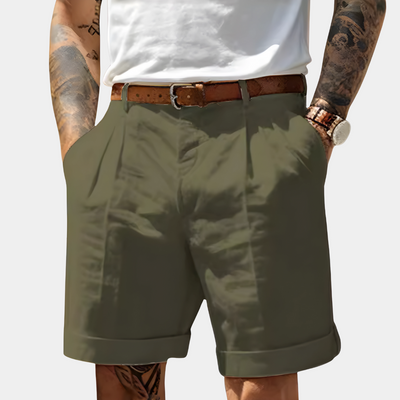 DUMONT LYON | BERMUDAS ÉLÉGANTS EN COTON RESPIRANT