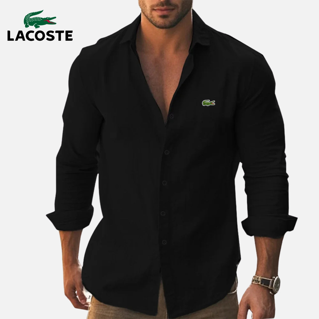 Chemise Décontractée à Manches Longues || PRIX DÉSTOCKAGE