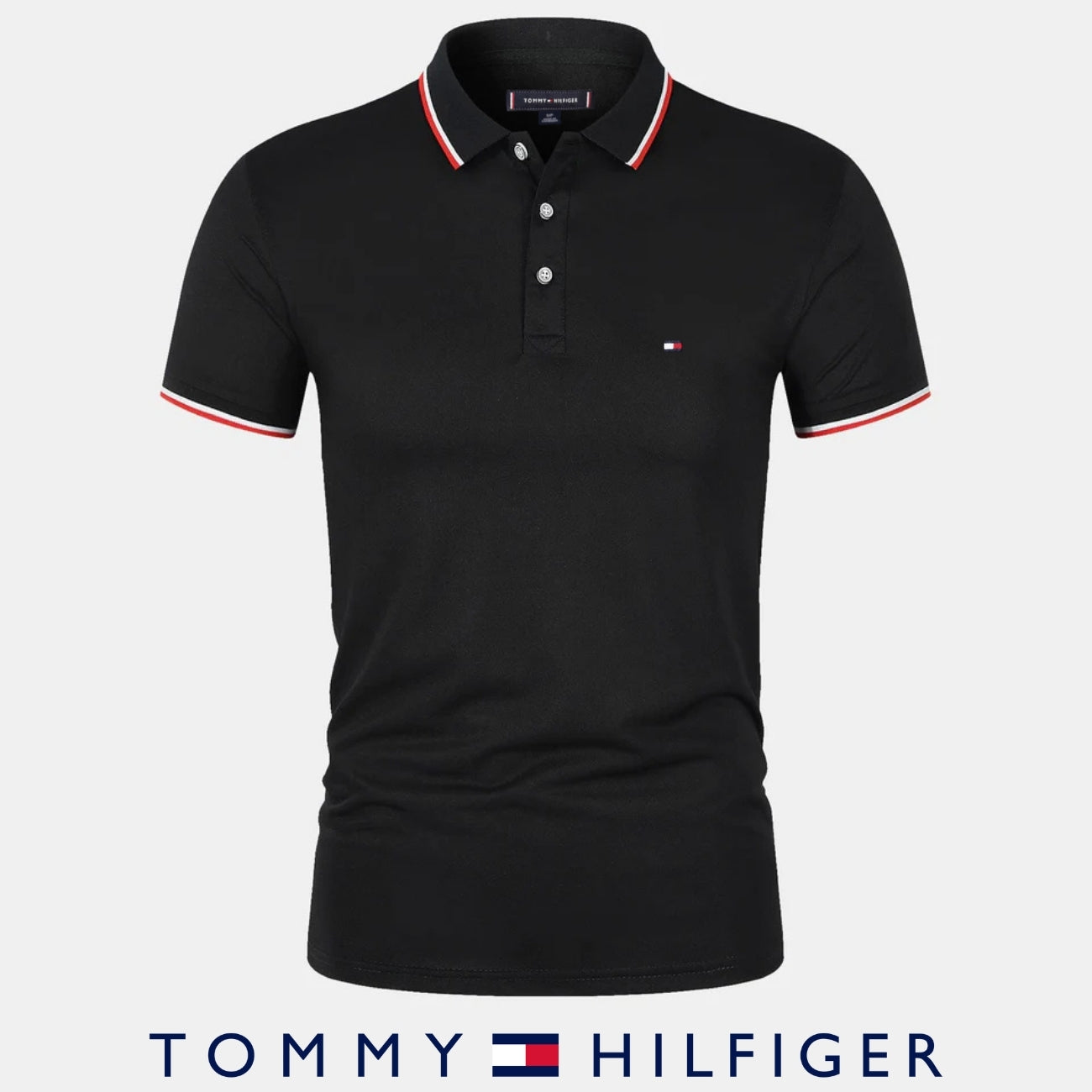 𝖳ommy Ꮋilfiger || Polo Élégant Homme