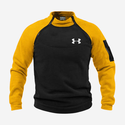 Sweat-shirt polaire bicolore - SOLDES
