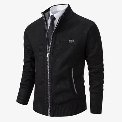 Cardigan homme avec fermeture éclair - SOLDES