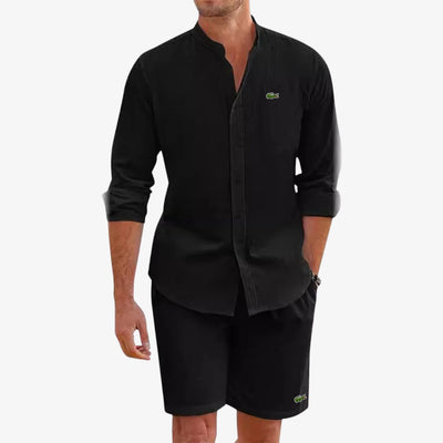 Ensemble Élégant Chemise & Short - DÉSTOCKAGE