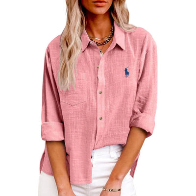 Chemise Décontractée à Manches Longues - DESTOCKAGE