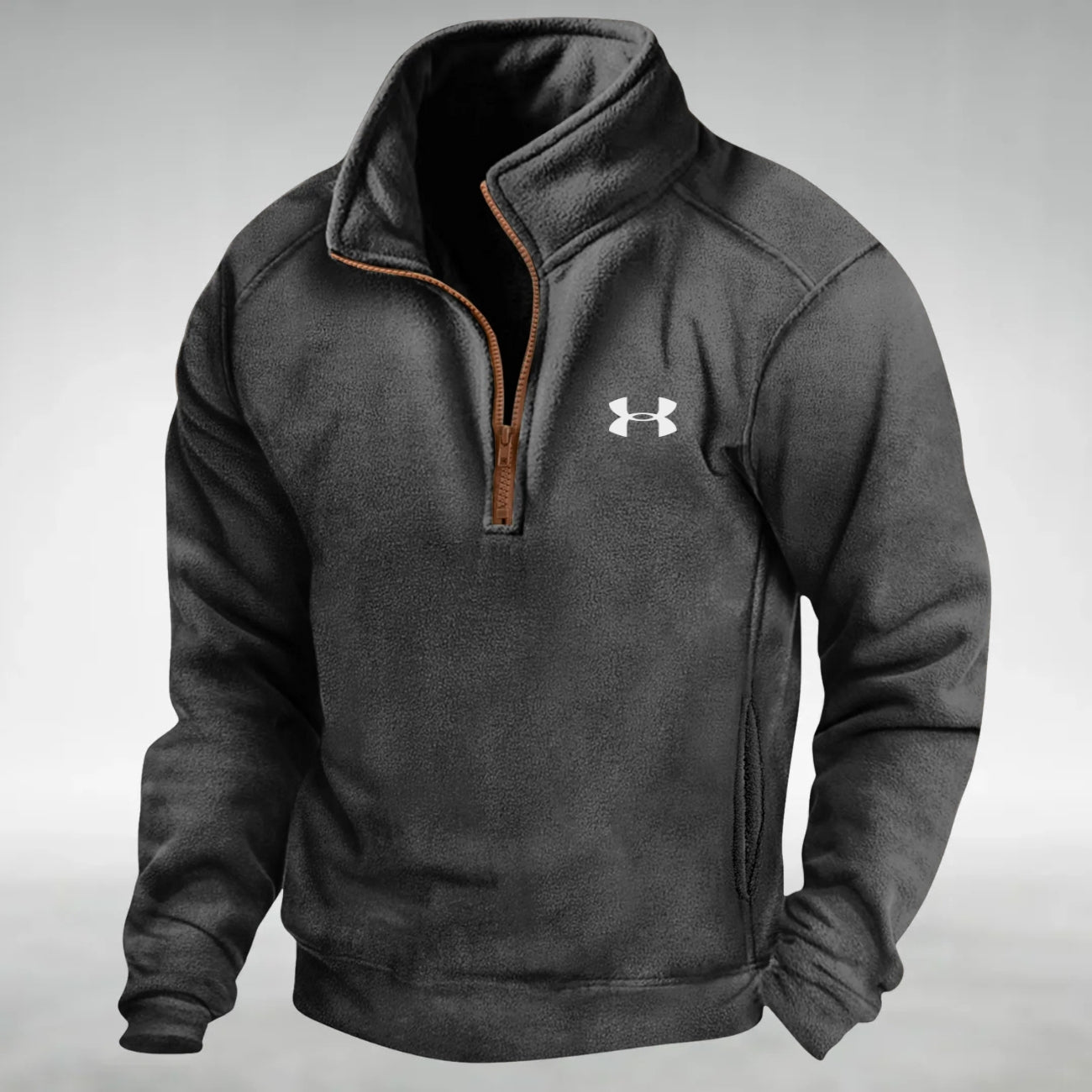 Pull polaire à demi-zip - SOLDES