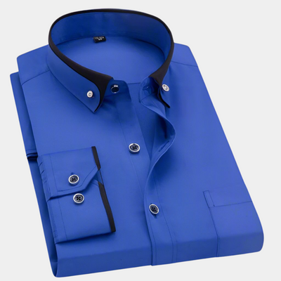DUMONT LYON | CHEMISE CLASSIQUE POUR HOMME À MANCHES LONGUES