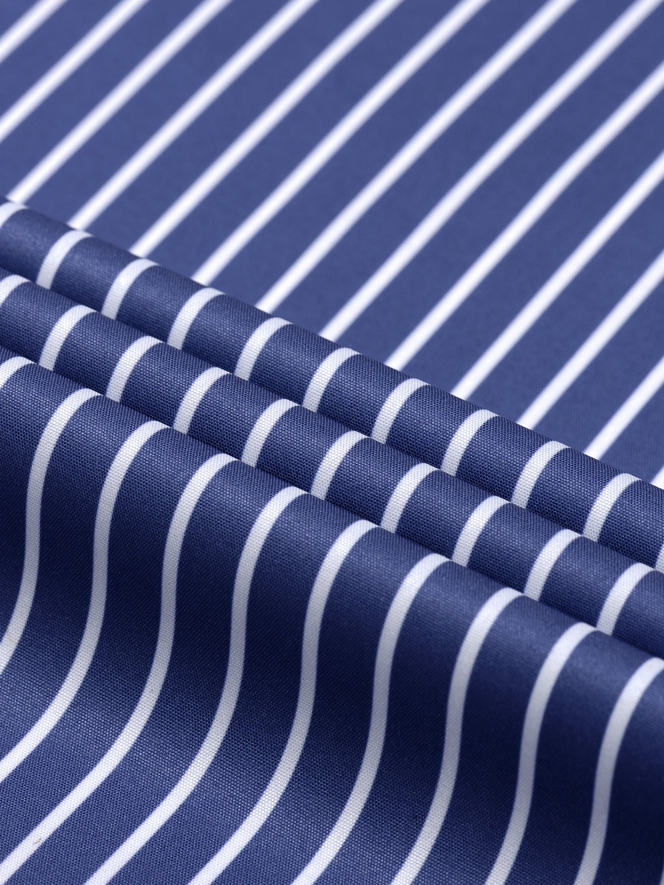 CHEMISE À MANCHES LONGUES À RAYURES AVEC BOUTONS