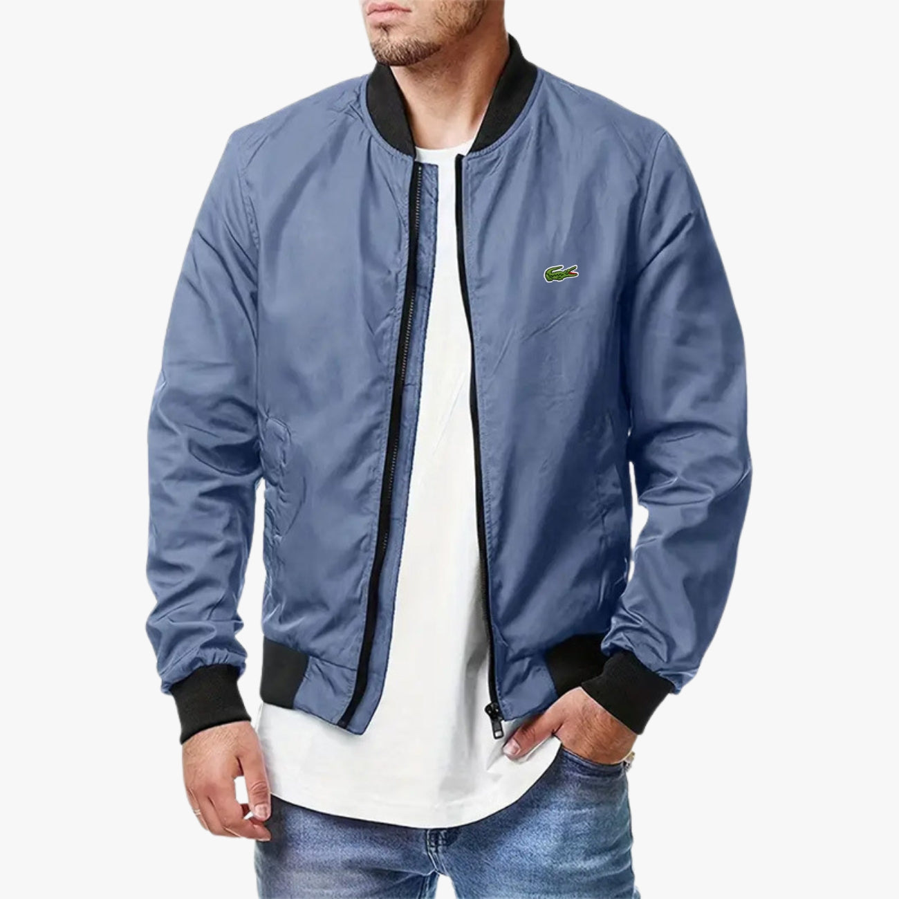 Bomber Zippé Style Streetwear - DÉSTOCKAGE