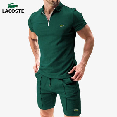 Ensemble Polo Zippé & Short || DÉSTOCKAGE