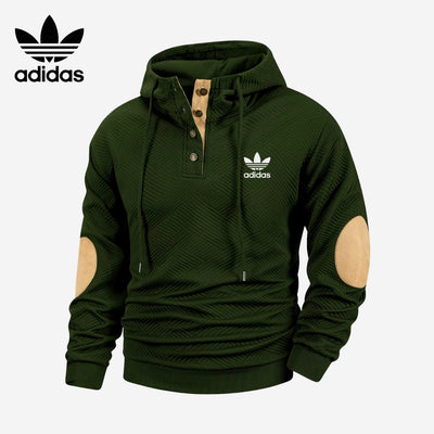 Sweat à capuche à boutons || SOLDES