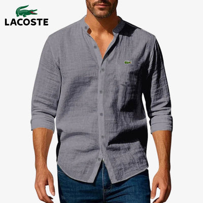 Chemise Élégante Col Officier - PRIX DÉSTOCKAGE