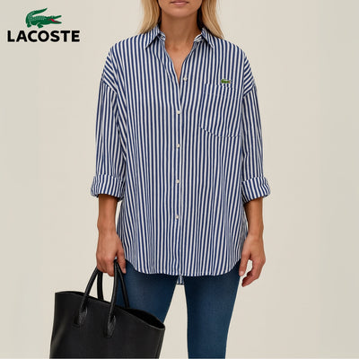 Chemise Rayée Élégante et Décontractée || PRIX DÉSTOCKAGE