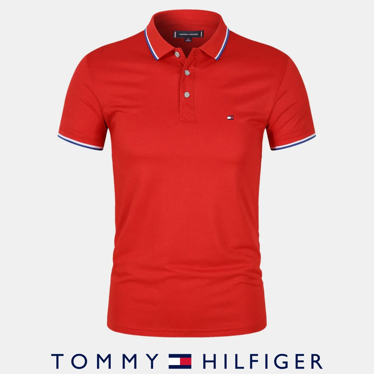 𝖳ommy Ꮋilfiger || Polo Élégant Homme