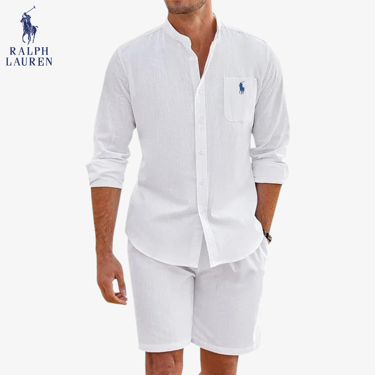 Ensemble Élégant Chemise & Short - DÉSTOCKAGE