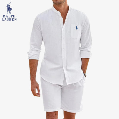 Ensemble Élégant Chemise & Short - DÉSTOCKAGE
