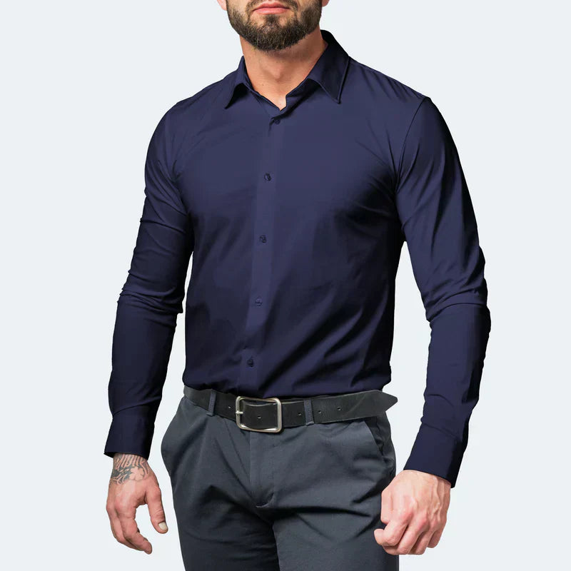 Bellutia® | Chemise Infroissable à Coupe Ajustée