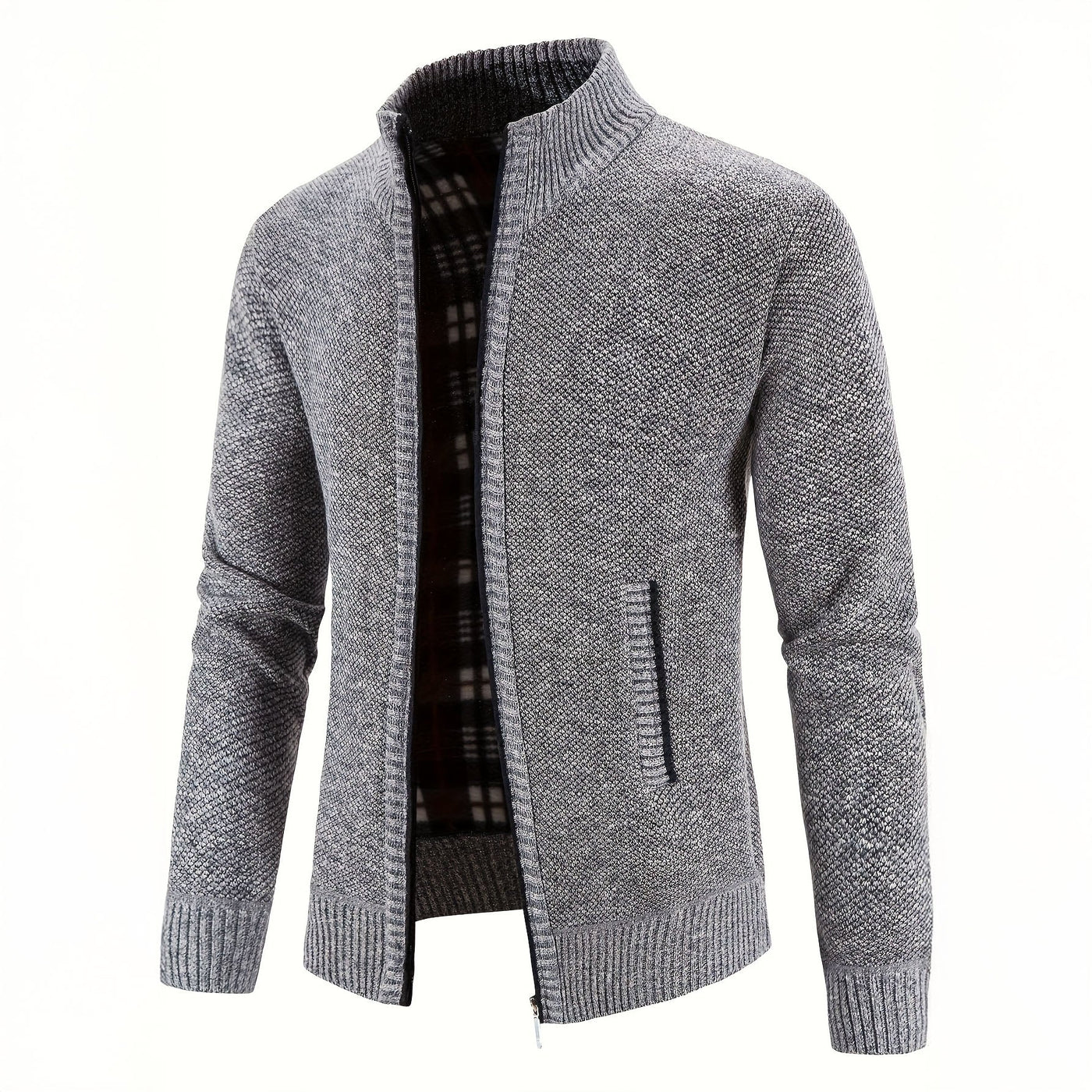 DUMONT LYON | GILET HOMME LUXE AVEC FERMETURE ÉCLAIR