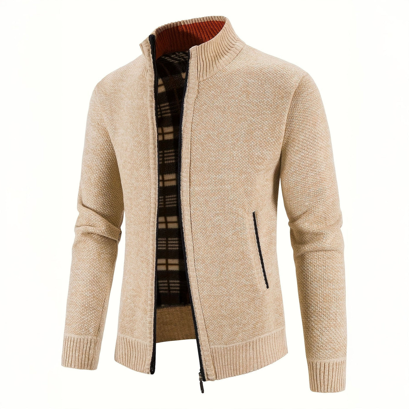 DUMONT LYON | GILET HOMME LUXE AVEC FERMETURE ÉCLAIR