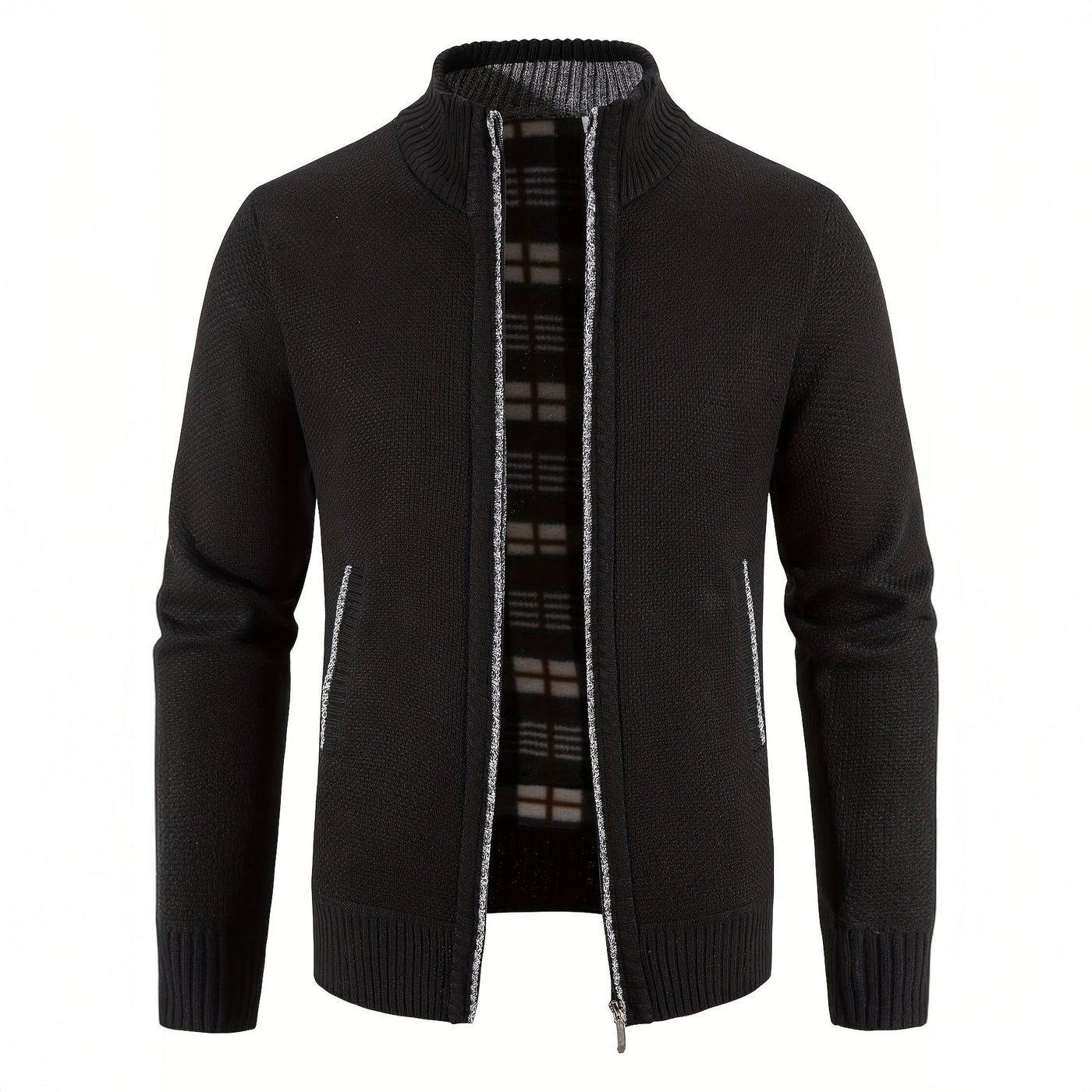DUMONT LYON | GILET HOMME LUXE AVEC FERMETURE ÉCLAIR