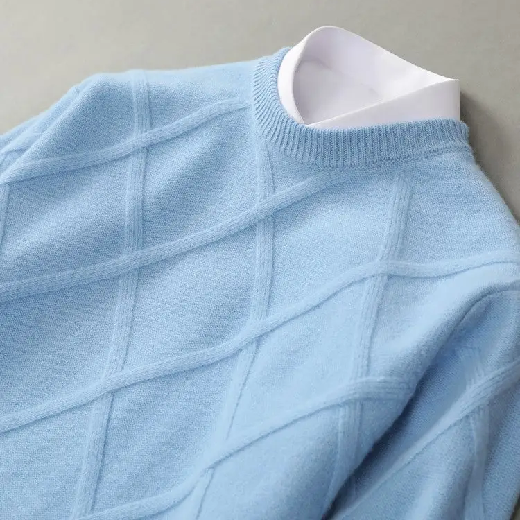 Dumont Lyon | Pull Argyle en Cachemire