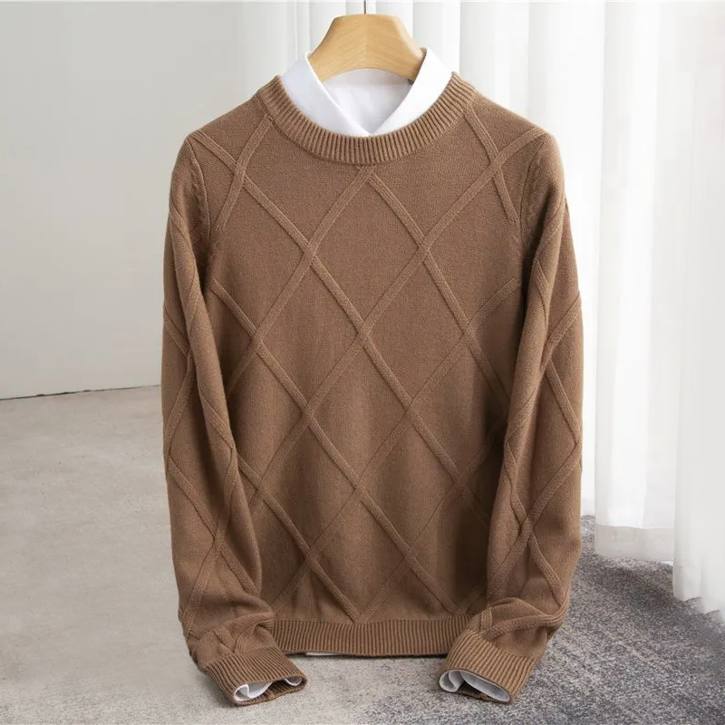 Dumont Lyon | Pull Argyle en Cachemire