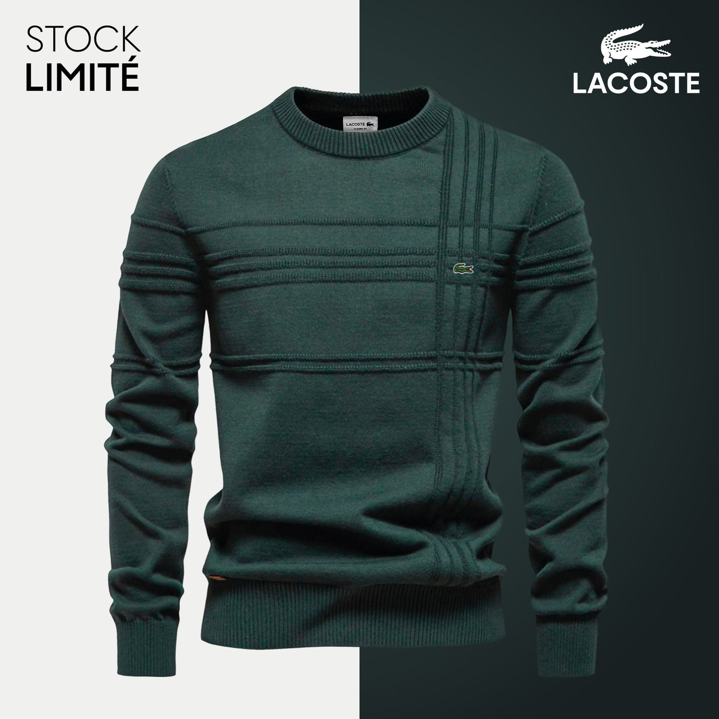 Pull Homme Texturé LC™ - PRIX DÉSTOCKAGE -
