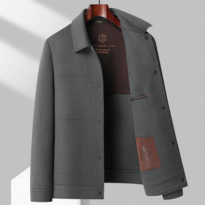 DUMONT LYON | MANTEAU EN LAINE D'AUTOMNE