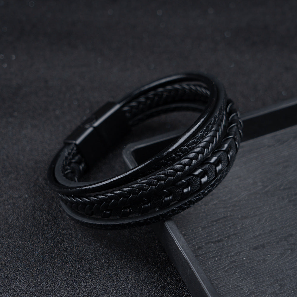 DUMONT LYON | BRACELET HOMME EN CUIR DE LUXE
