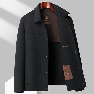 DUMONT LYON | MANTEAU EN LAINE D'AUTOMNE