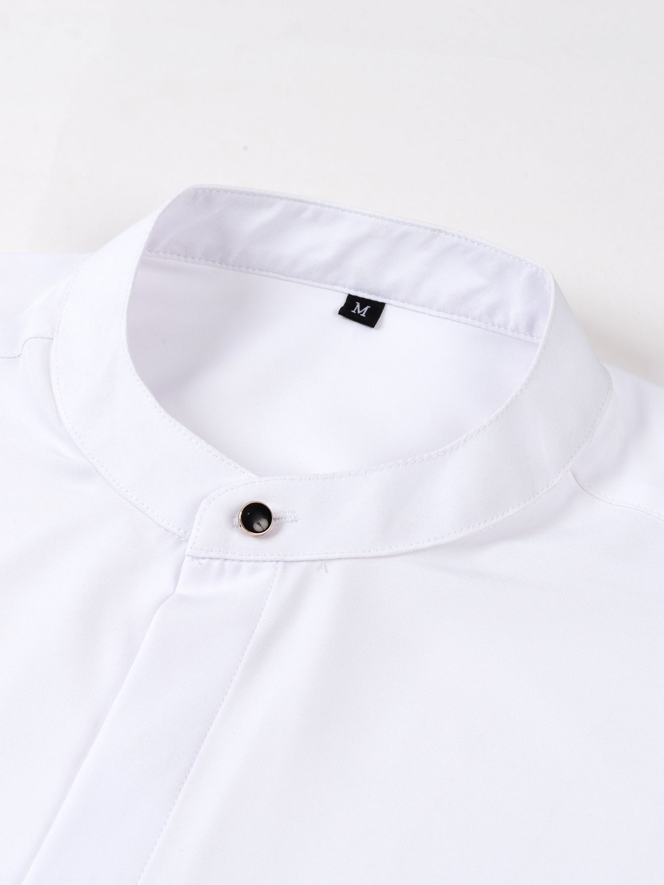 CHEMISE À COL MONTANT & PANTALONS SLIM FIT À JAMBES ÉVASÉES