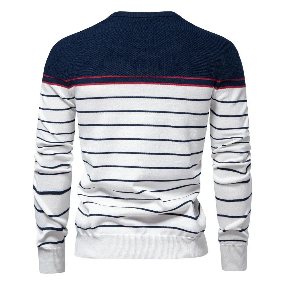 DUMONT LYON™ | PULL HOMME À RAYURES