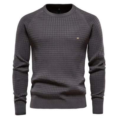 DUMONT LYON™ | PULL HOMME À MOTIF À CARREAUX