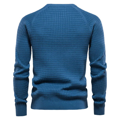 DUMONT LYON™ | PULL HOMME À MOTIF À CARREAUX