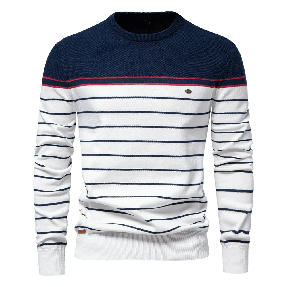 DUMONT LYON™ | PULL HOMME À RAYURES
