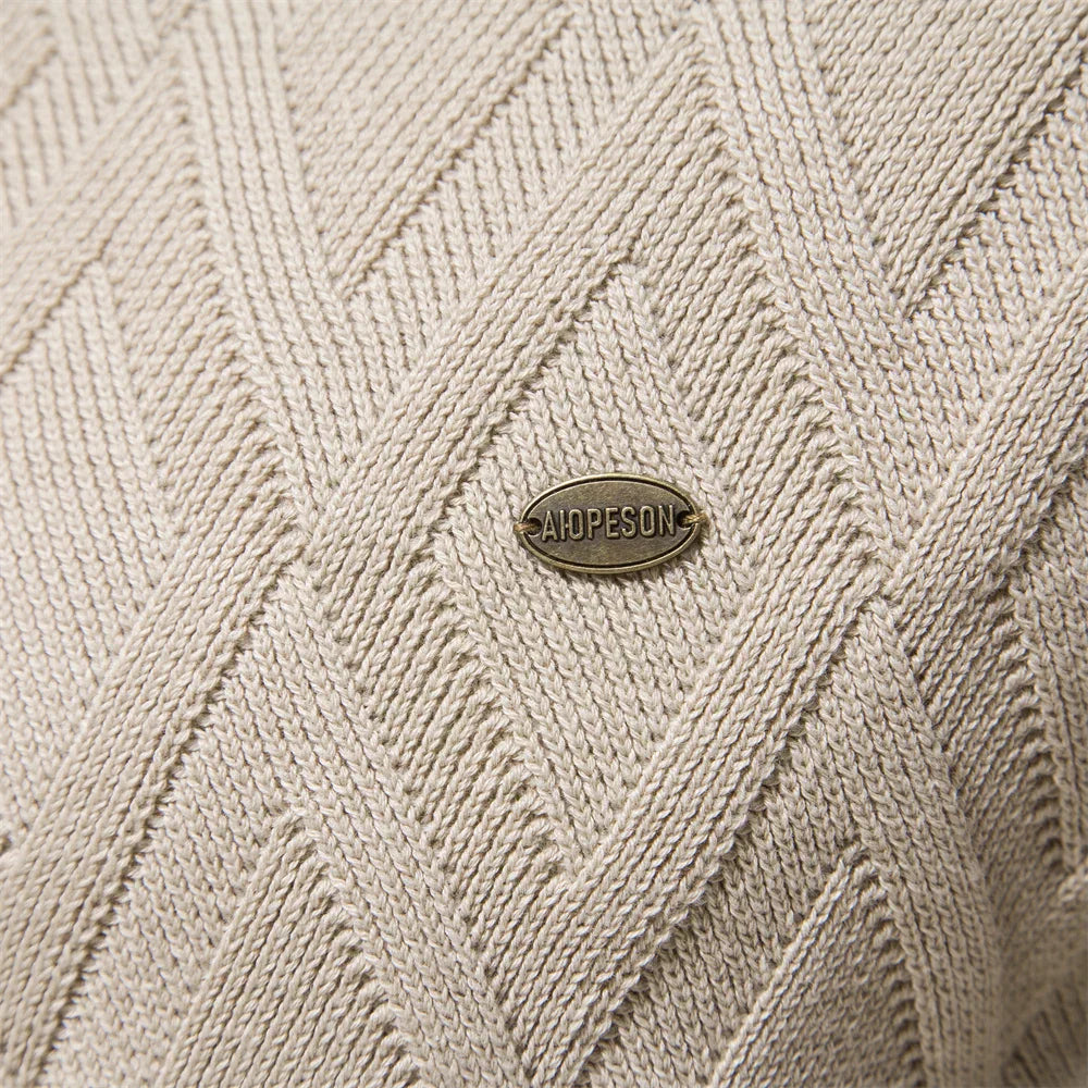 DUMONT LYON™ | PULL HOMME À CARREAUX