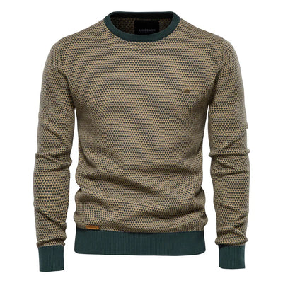 DUMONT LYON ™ | PULL TARTAN HOMME