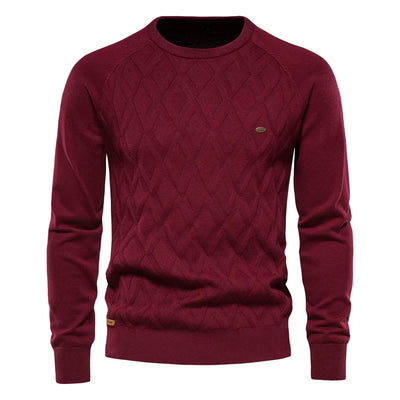 DUMONT LYON™ | PULL HOMME À CARREAUX