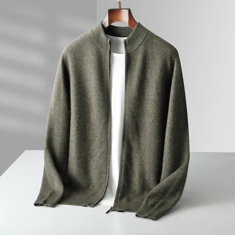 DUMONT LYON | GILET DE LUXE EN LAINE DE CACHEMIRE PREMIUM