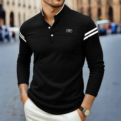 DUMONT LYON | T-SHIRT À MANCHES LONGUES MODERNE POUR HOMME