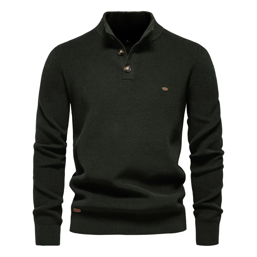 DUMONT LYON™ | PULL HOMME AVEC DESIGN À BOUTONS