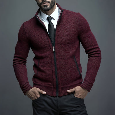 DUMONT LYON | GILET HOMME LUXE AVEC FERMETURE ÉCLAIR