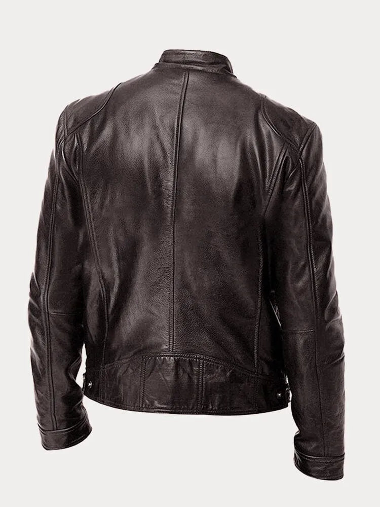 DUMONT LYON™ | VESTE DÉCONTRACTÉE EN CUIR