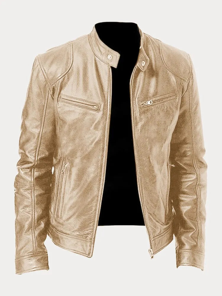 DUMONT LYON™ | VESTE DÉCONTRACTÉE EN CUIR