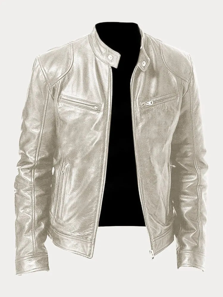 DUMONT LYON™ | VESTE DÉCONTRACTÉE EN CUIR