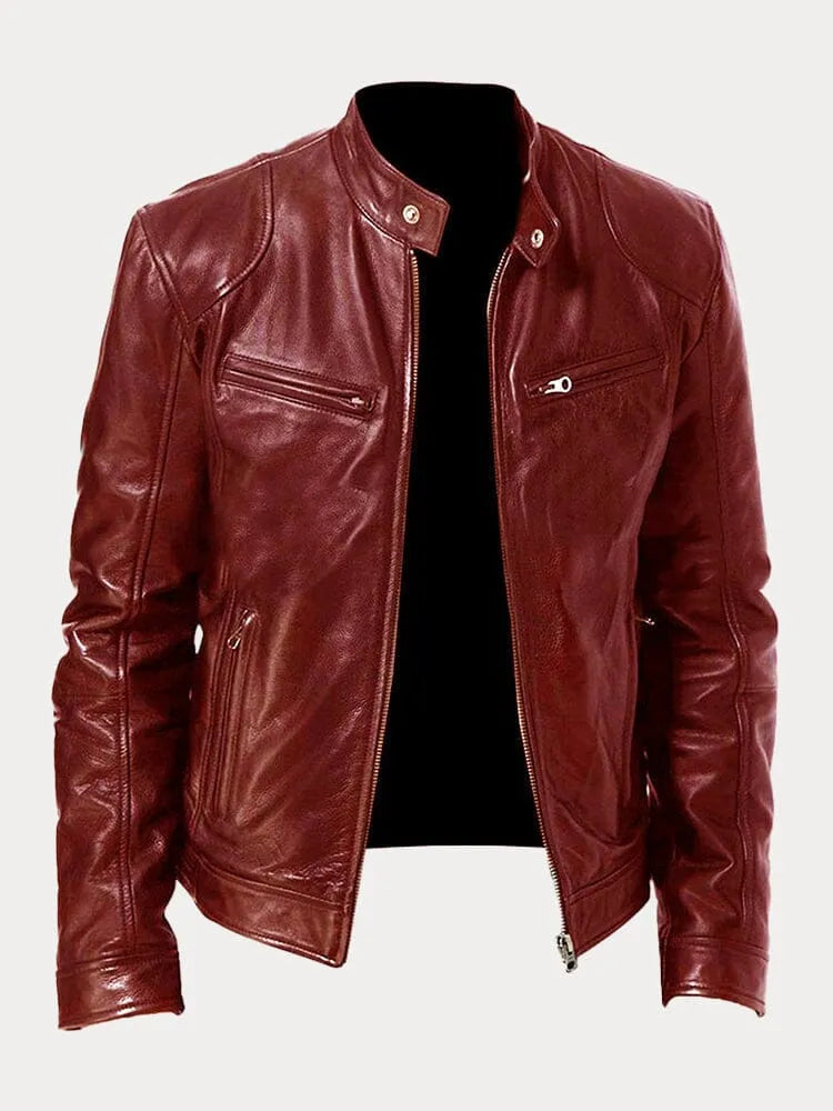 DUMONT LYON™ | VESTE DÉCONTRACTÉE EN CUIR