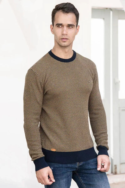DUMONT LYON ™ | PULL TARTAN HOMME