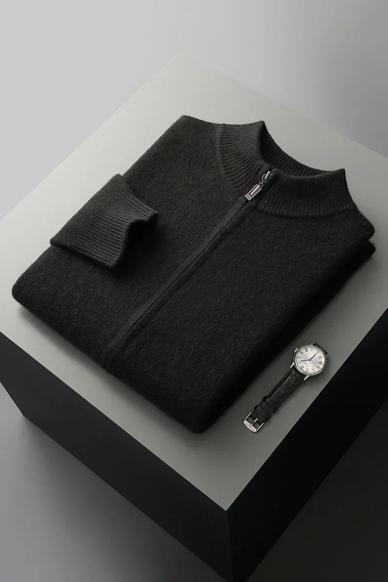 DUMONT LYON | GILET DE LUXE EN LAINE DE CACHEMIRE PREMIUM