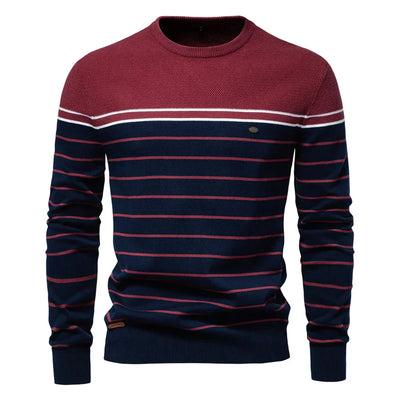 DUMONT LYON™ | PULL HOMME À RAYURES